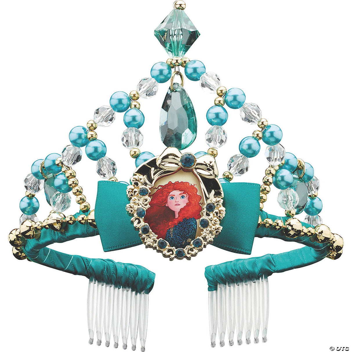 Kids Disney's Brave Merida Green Tiara - Kids Halloween Costume Cosplay & Party
