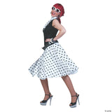 SOCK HOP SKIRT SCARF WHITE BLA