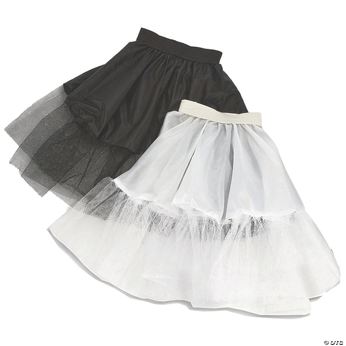 PETTICOAT WHITE ADULT - Halloween Costume Petticoat Accessory Party Dress Up Out