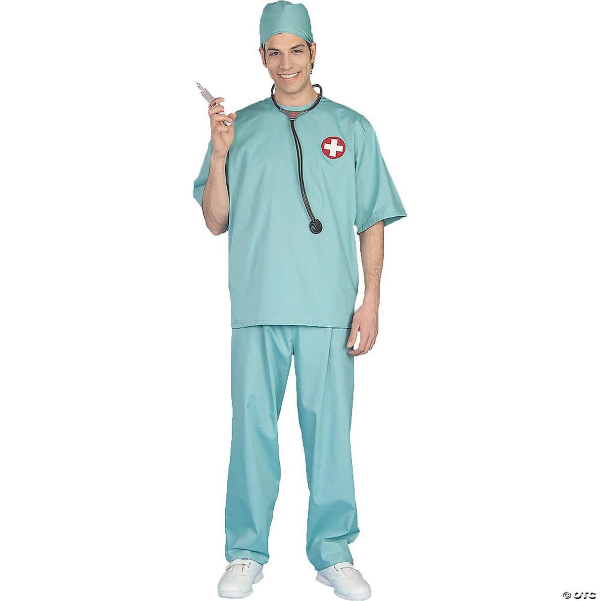 Men's Surgical Scrubs Costume - Standard