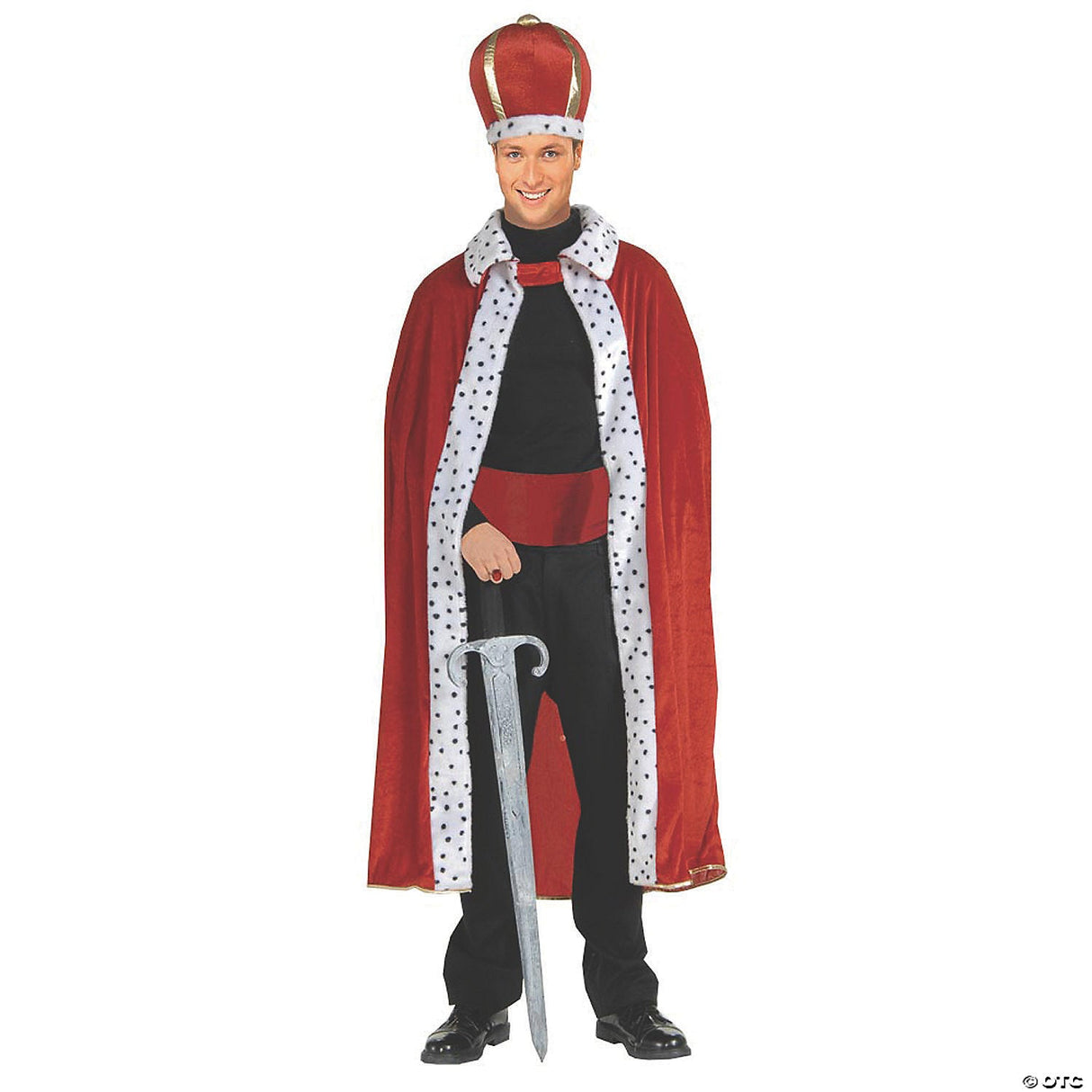 KING ROBE AND CROWN