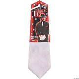 GANGSTER TIE WHITE - Halloween Decoration Prop Haunted House & Party Décor