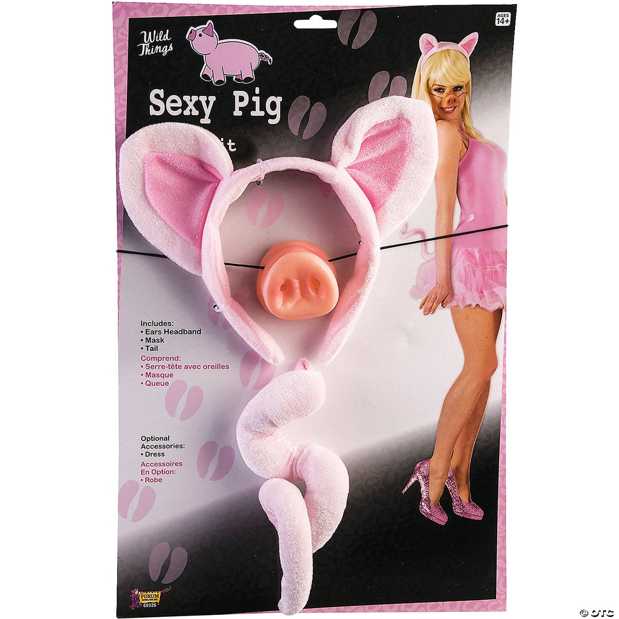 Adults Pig Costume Kit