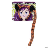 Women’s Tiger Accessory Kit – Halloween Costume Ears & Tail Set