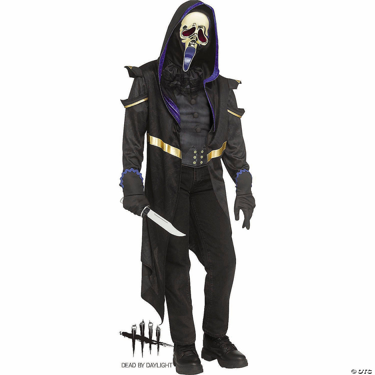 Adlt Masquerade Ghost Face Med