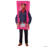 Adults Barbie Ken Box Costume – Funny Retro Movie Halloween Cosplay Party Outfit