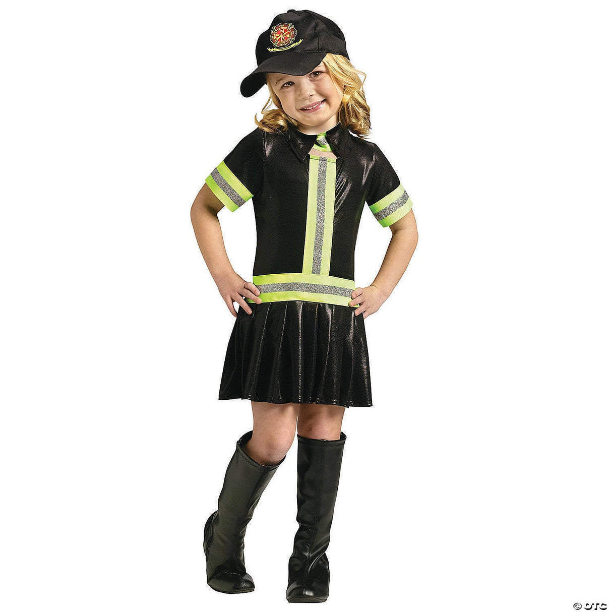 FIRE GIRL CHILD 12-14 - Halloween Costume Dress Up Party Outfit