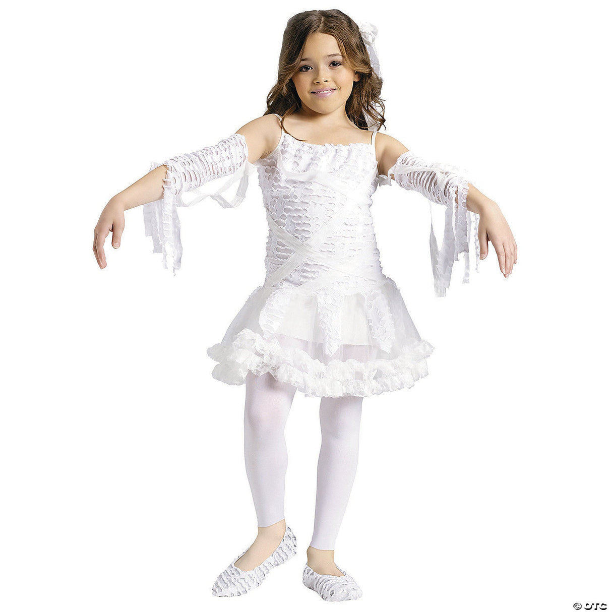TUTU MUMMY CHILD 4-6 - Halloween Costume Cosplay & Party Outfit For Kids