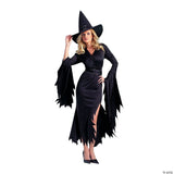 Women's Gothic Witch Costume - Small/Medium - Halloween Costume Accessory Party