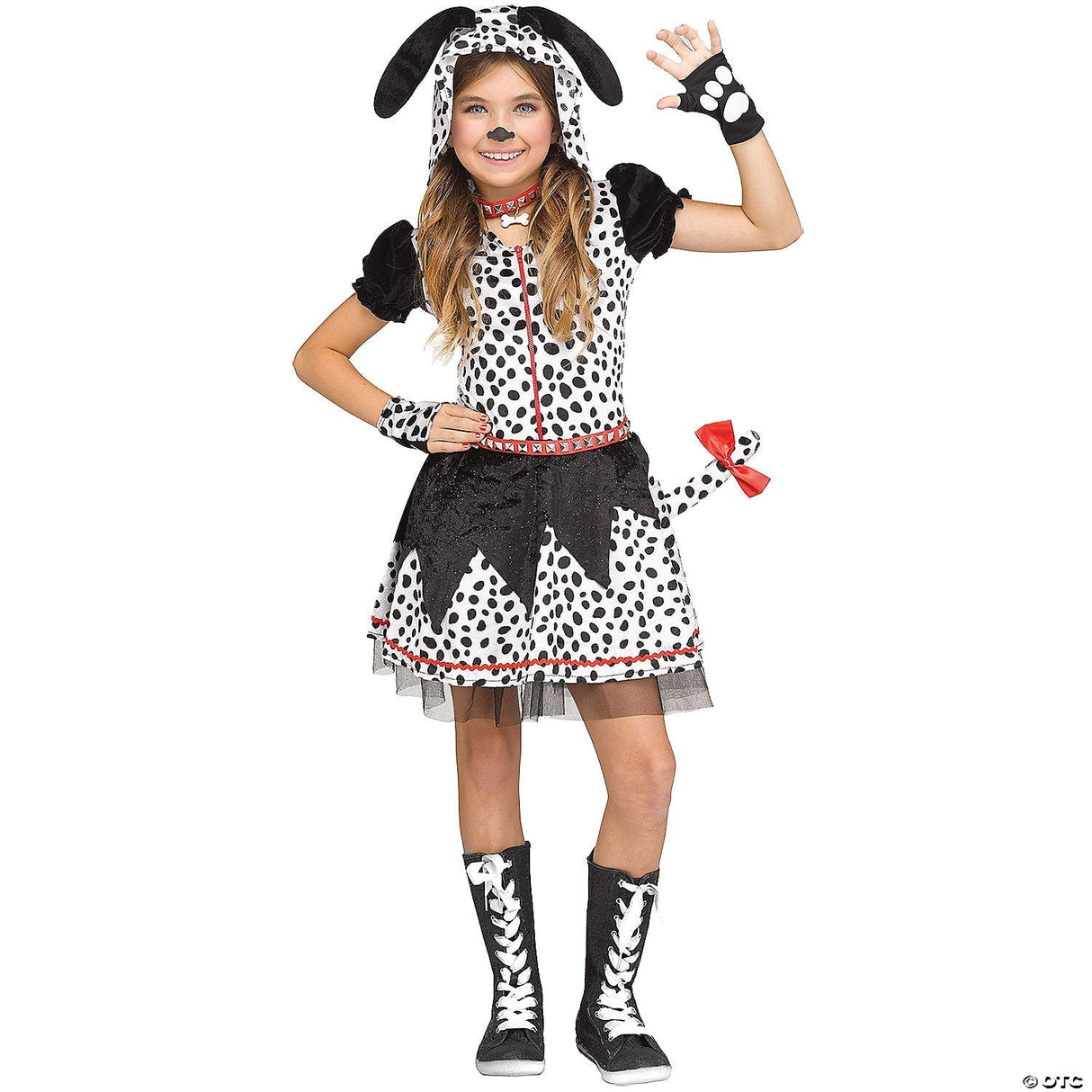 GIRL'S SPOTTED SWEETIE COSTUME - Halloween Costume Dress Up Party Outfit