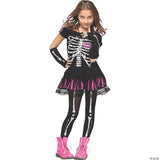 SALLY SKELLY CHLD MD 8-10 - Kids Halloween Costume Cosplay & Party Outfit