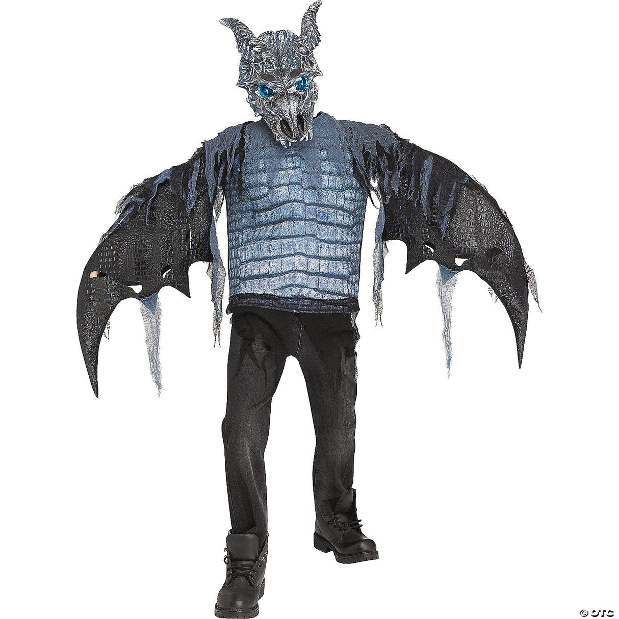CHILD'S ICE DRAGON COSTUME - Halloween Costume Cosplay & Party Outfit For Kids