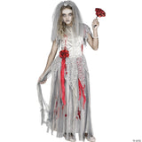 GIRL'S ZOMBIE BRIDE COSTUME - Halloween Costume Dress Up Party Outfit