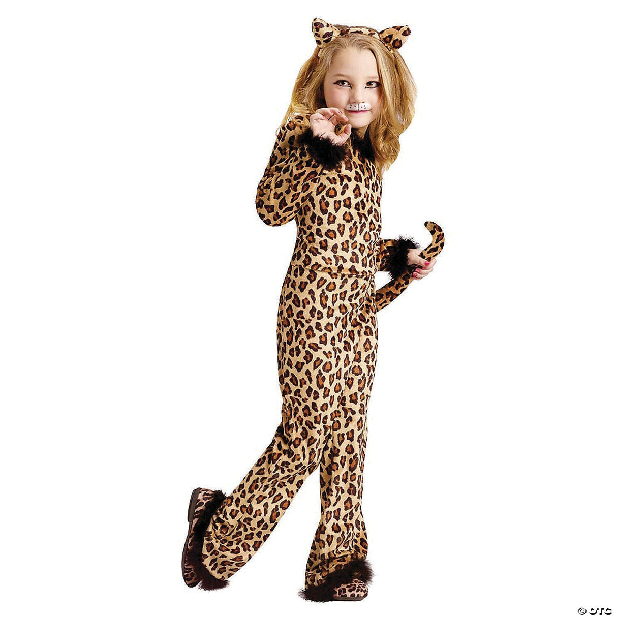 PRETTY LEOPARD CHLD 4-6 - Halloween Costume Cosplay & Party Outfit For Kids