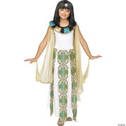 Girl's Cleopatra Costume Small – Kids Egyptian Halloween Cosplay Outfit