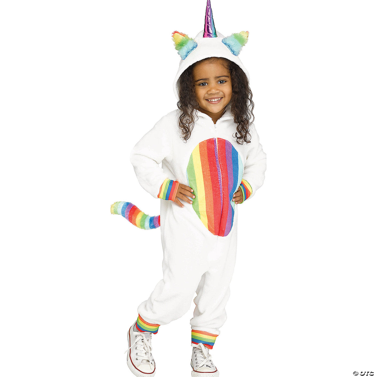 TODDLER RAINBOW UNICORN COSTUME