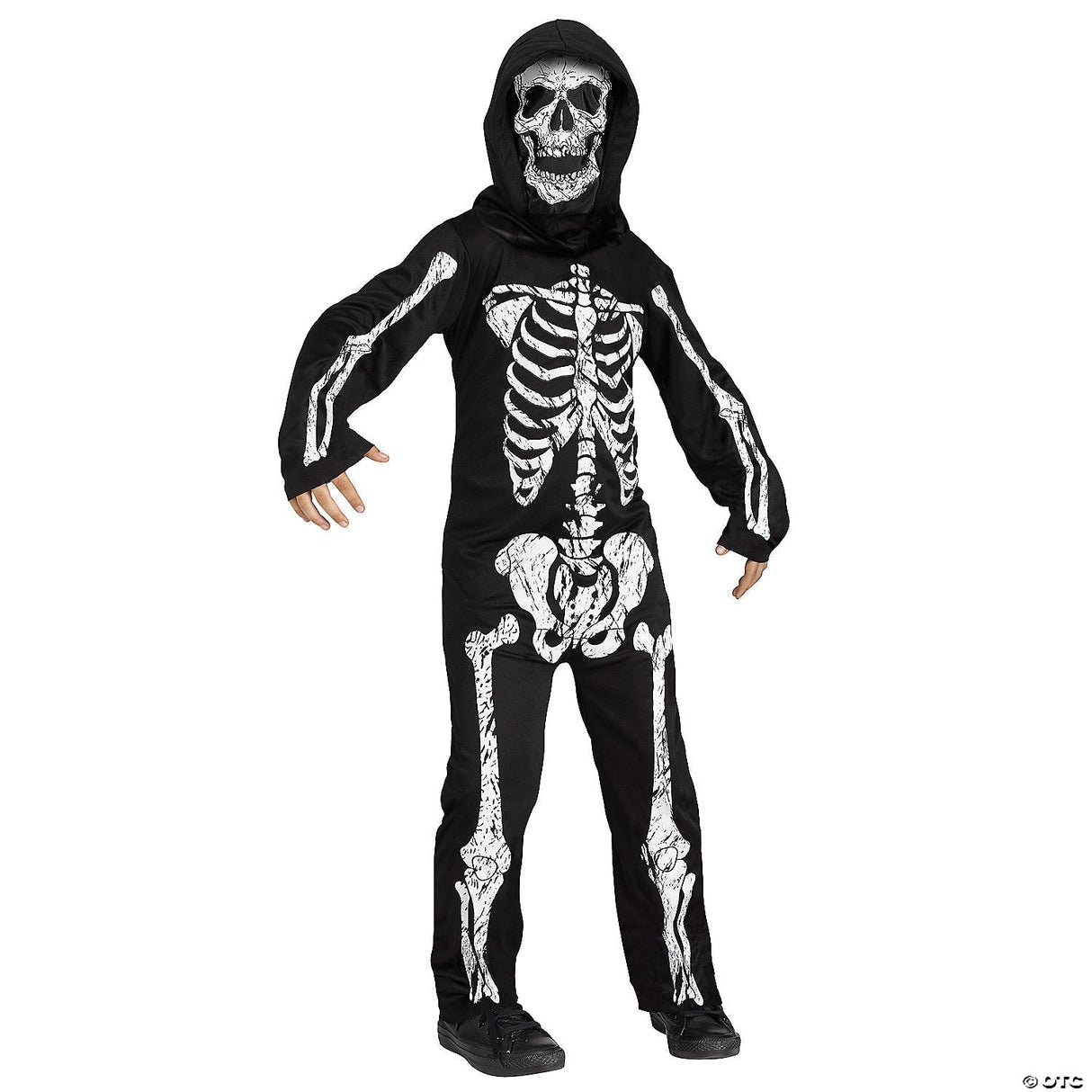 CHILD PHANTOM SKELETON-MD - Kids Halloween Costume Cosplay & Party Outfit