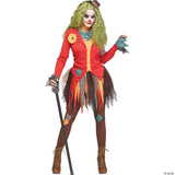 Women’s Rowdy Clown Costume – Circus Jester Cosplay Outfit SM/MED