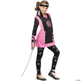 Girl's Dragon Ninja Costume Medium 8-10 – Kids Halloween Cosplay Outfit
