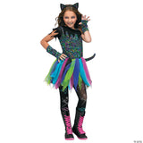 WILD CAT CHILD 8-10 - Kids Halloween Costume Cosplay & Party Outfit
