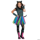 WILD CAT CHILD 8-10 - Kids Halloween Costume Cosplay & Party Outfit