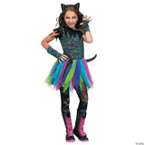 WILD CAT CHILD 8-10 - Kids Halloween Costume Cosplay & Party Outfit