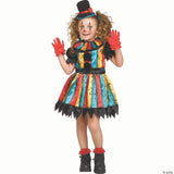 Chld Carny Clown 3t-4t - Halloween Costume Cosplay & Party Outfit For Kids