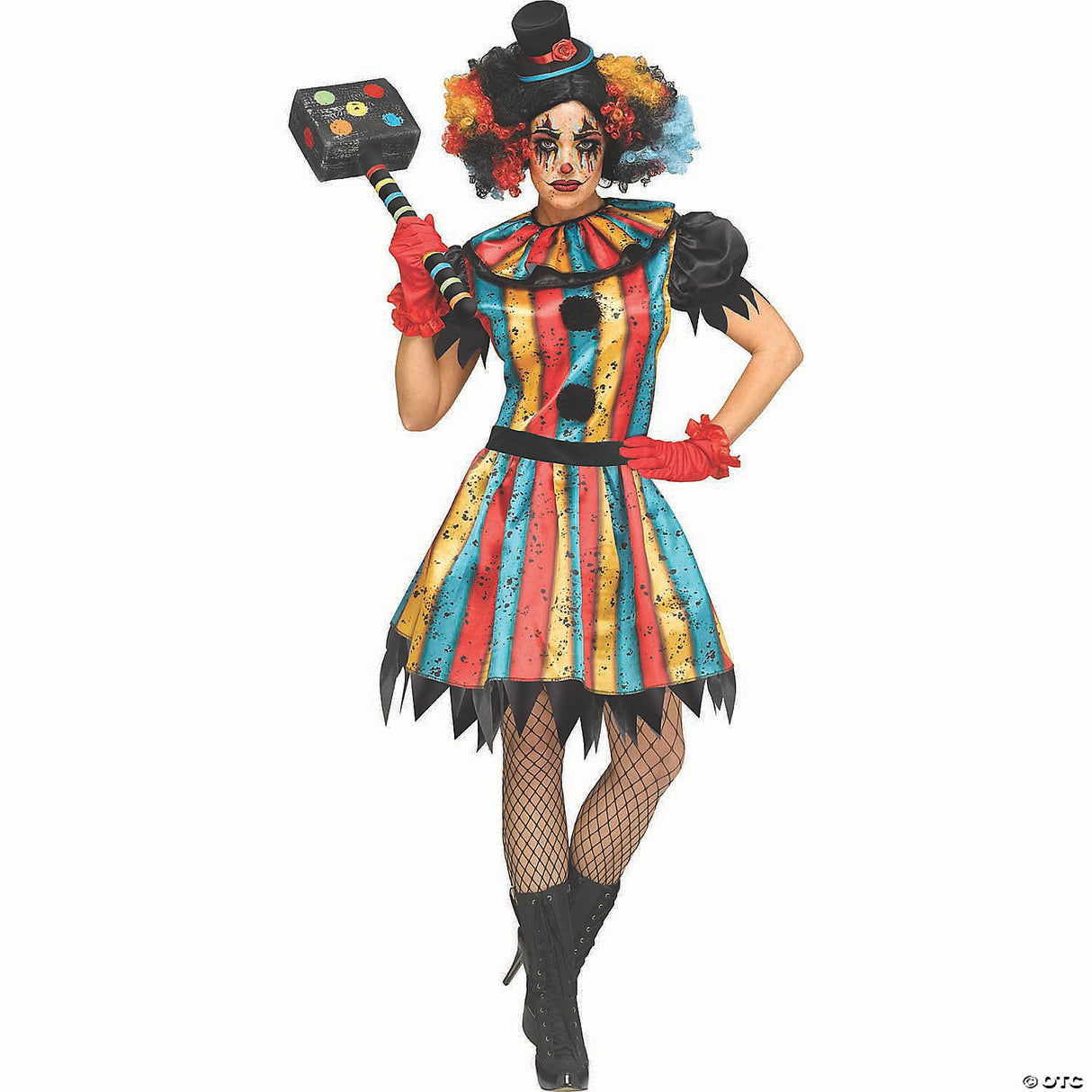 Adlt Carny Clown Sm