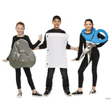 Kids Rock, Paper, Scissors Group Costumes - Kids Halloween Costume Cosplay & Par