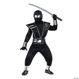 SILVER MIRROR NINJA CHLD SM 4- - Halloween Costume Cosplay & Party Outfit Kids