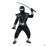 SILVER MIRROR NINJA CHLD SM 4- - Halloween Costume Cosplay & Party Outfit Kids