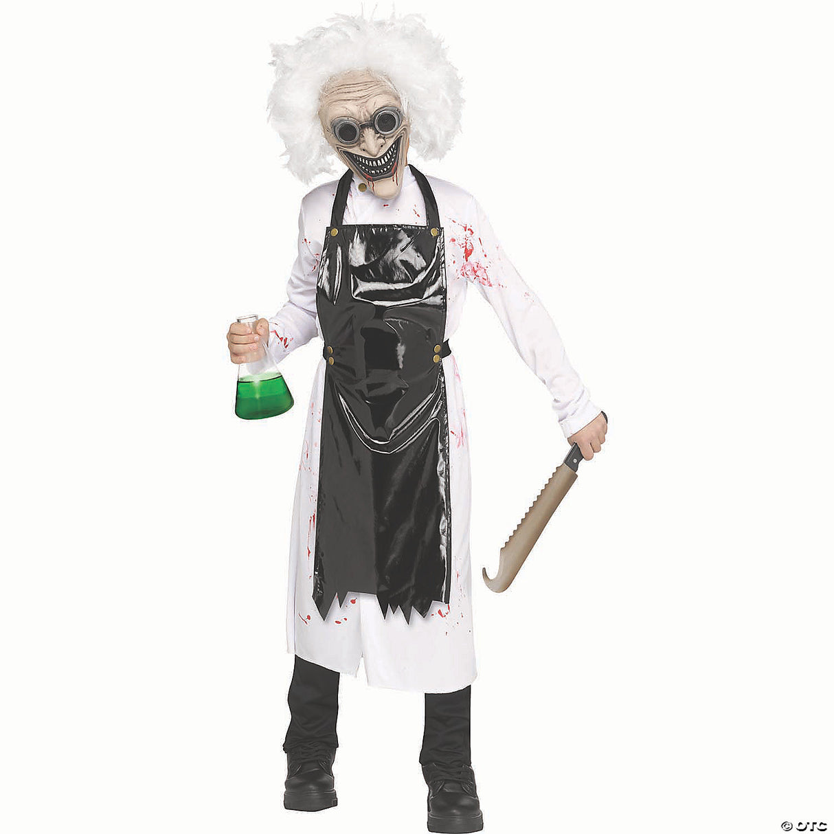 Chld Mad Scientist Lg 12-14 - Kid's Halloween Costume & Accessories