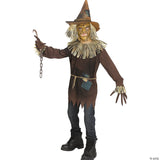 EVIL SCAR-CROW CHLD MD 8-10 - Halloween Costume Cosplay & Party Outfit For Kids