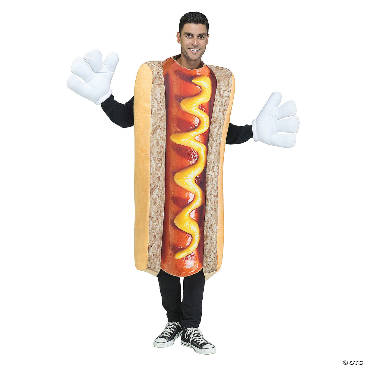 Adults Photo Real Hot Dog Costume
