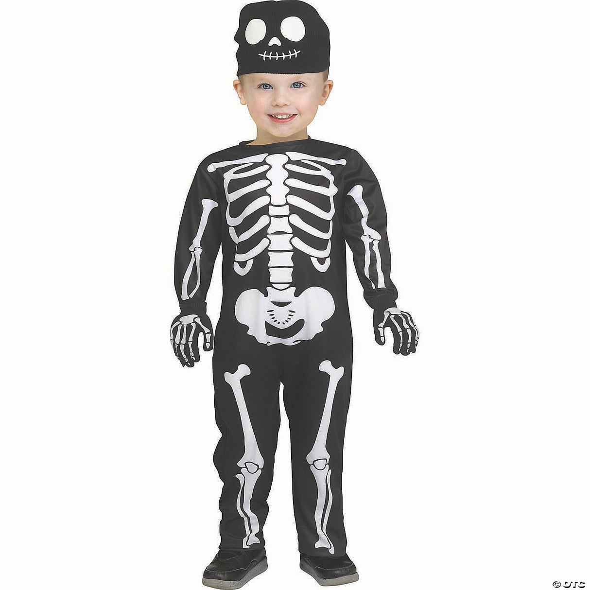 Chld Skeleton Jumper 3t-4t - Kid's Halloween Costume & Accessories