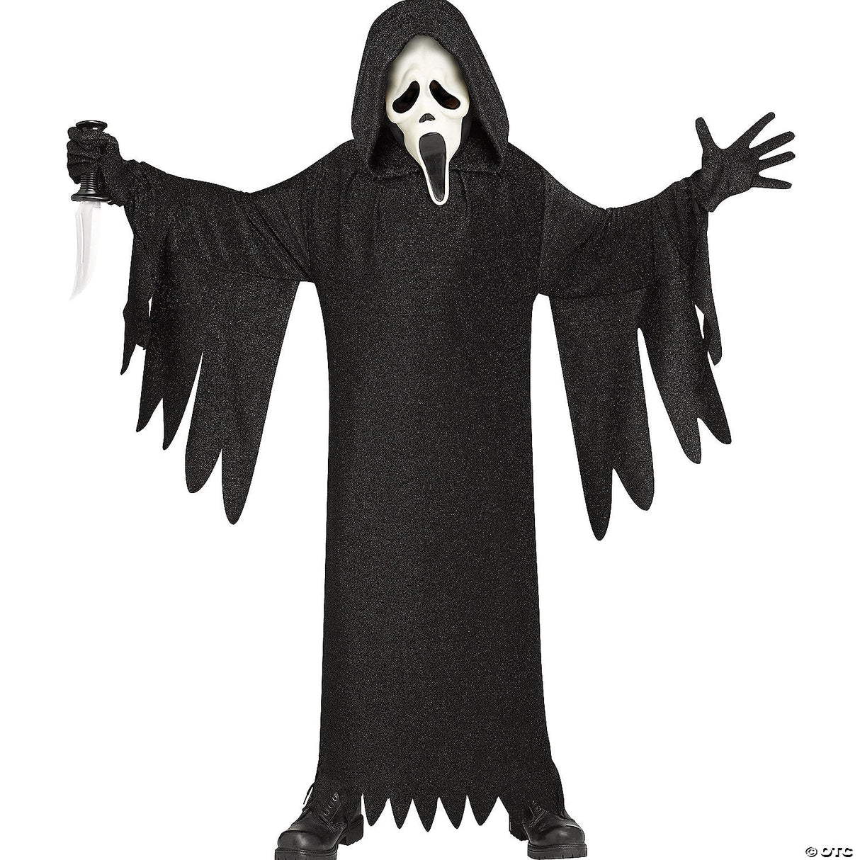 GHOST FACE 25 ANNIV CHILD MED - Halloween Costume Cosplay & Party Outfit For Kid