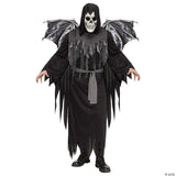 Adults Winged Reaper Costume – Scary Halloween Cosplay Party Outfit