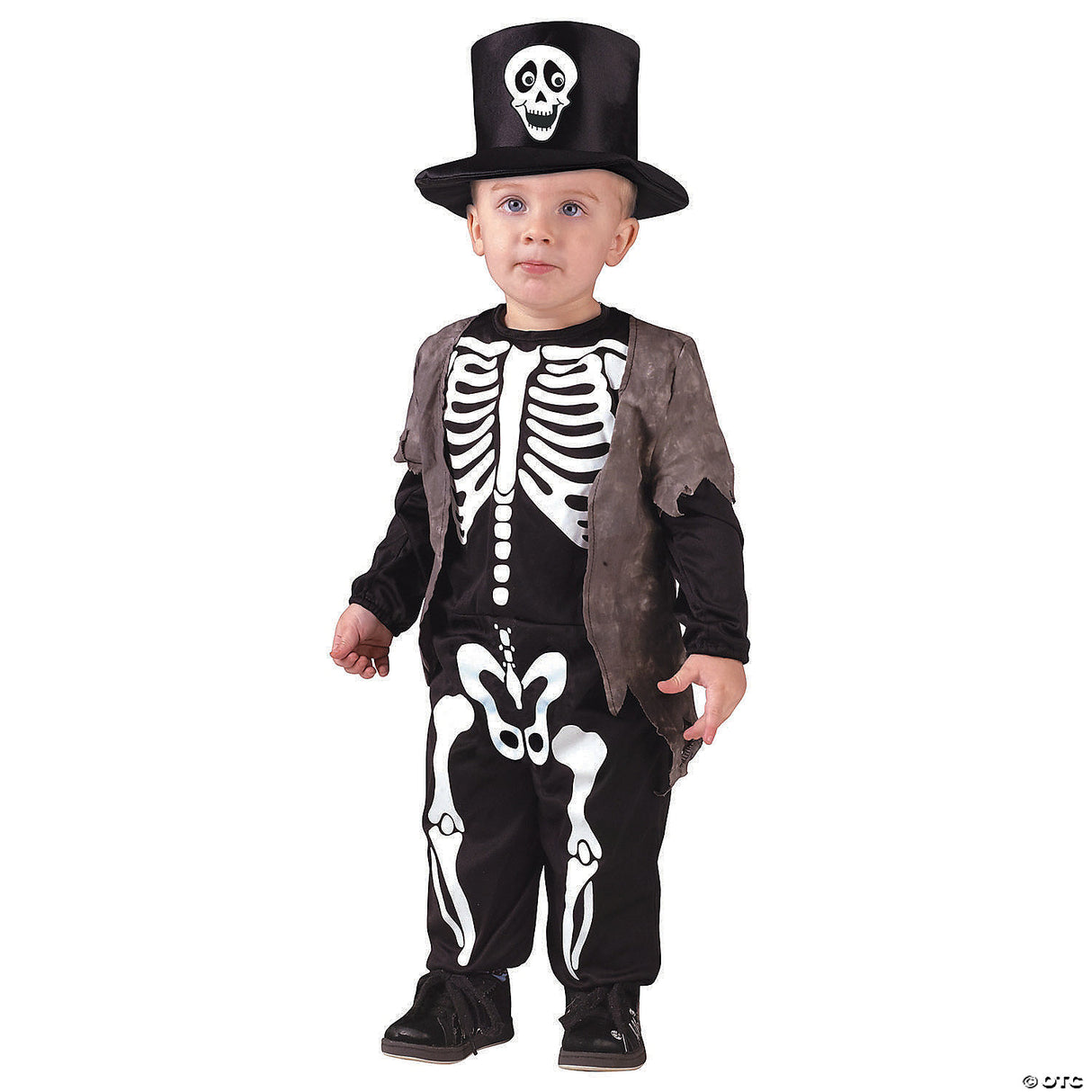 Toddler Happy Skeleton Halloween Costume - 3t-4t