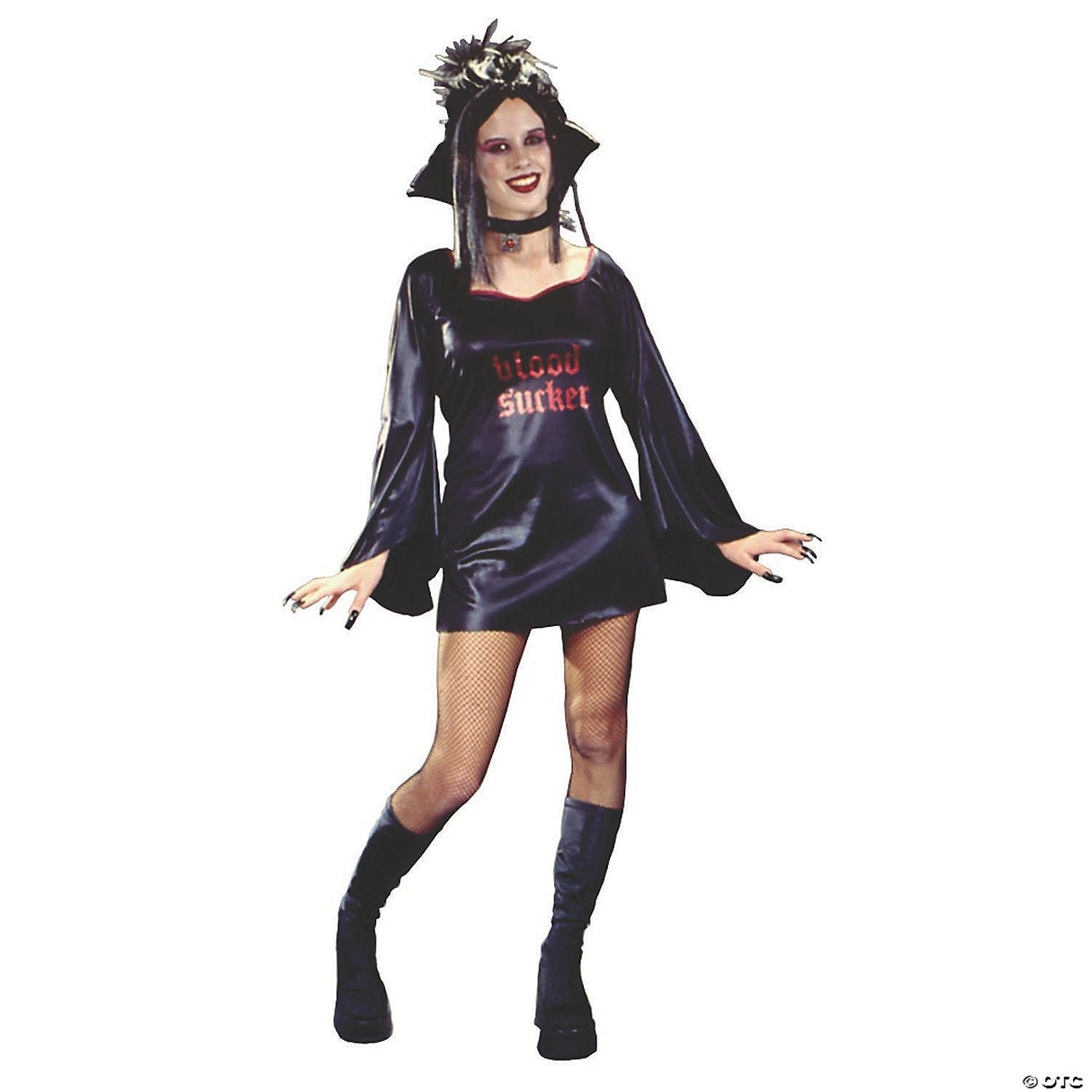 Blood Sucker Teen Girl’s Costume - Halloween Costume Dress Up Party Outfit