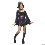 Blood Sucker Teen Girl’s Costume - Halloween Costume Dress Up Party Outfit