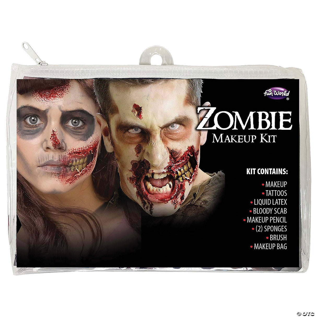 Make-up Zipper Bag Zombie Kit