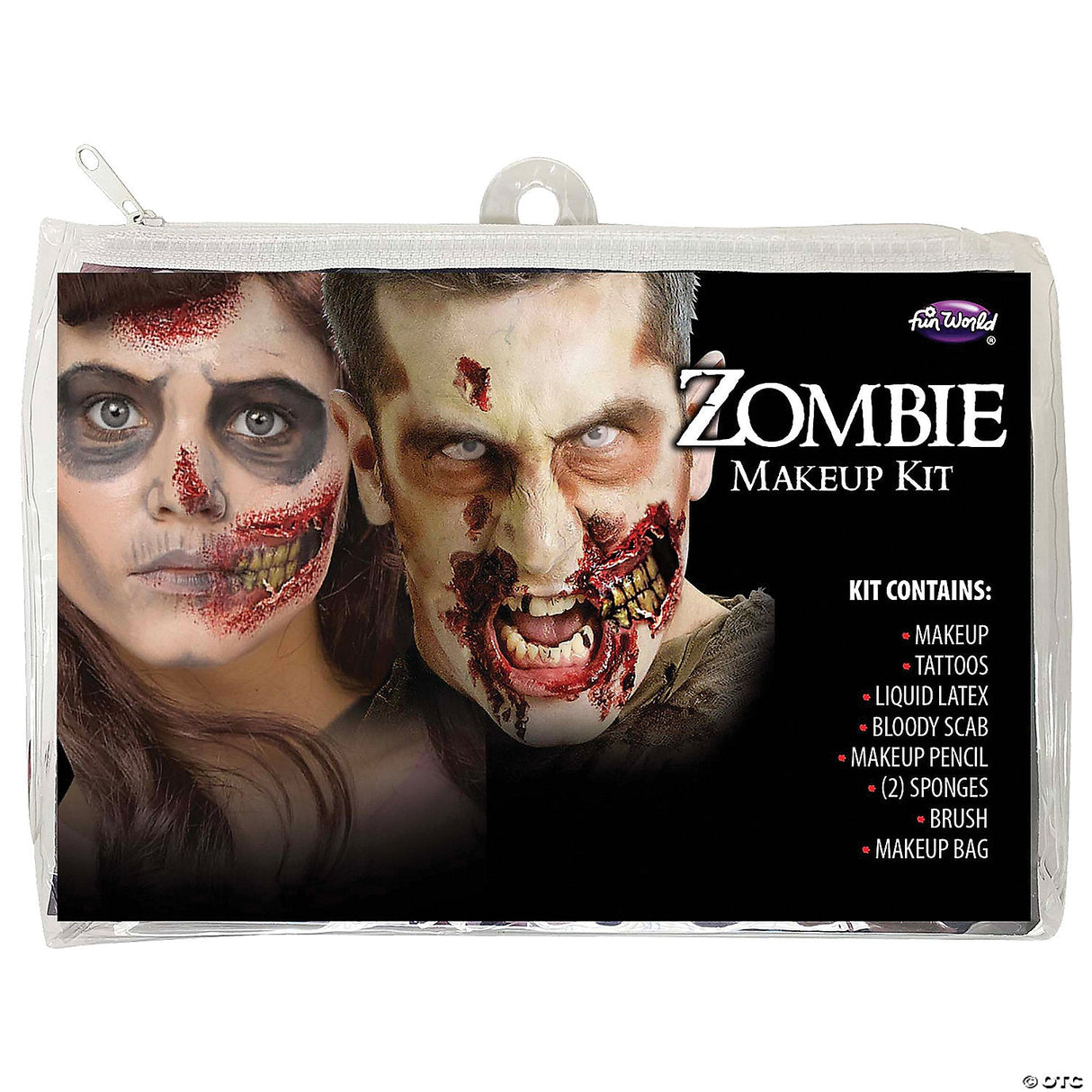 Make-up Zipper Bag Zombie Kit