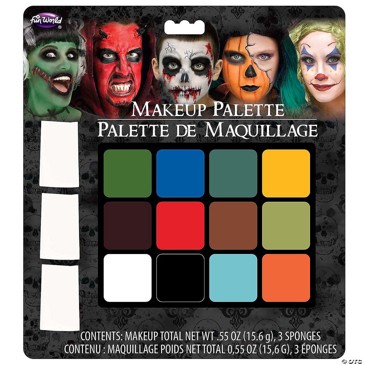 12 Color Makeup Palette