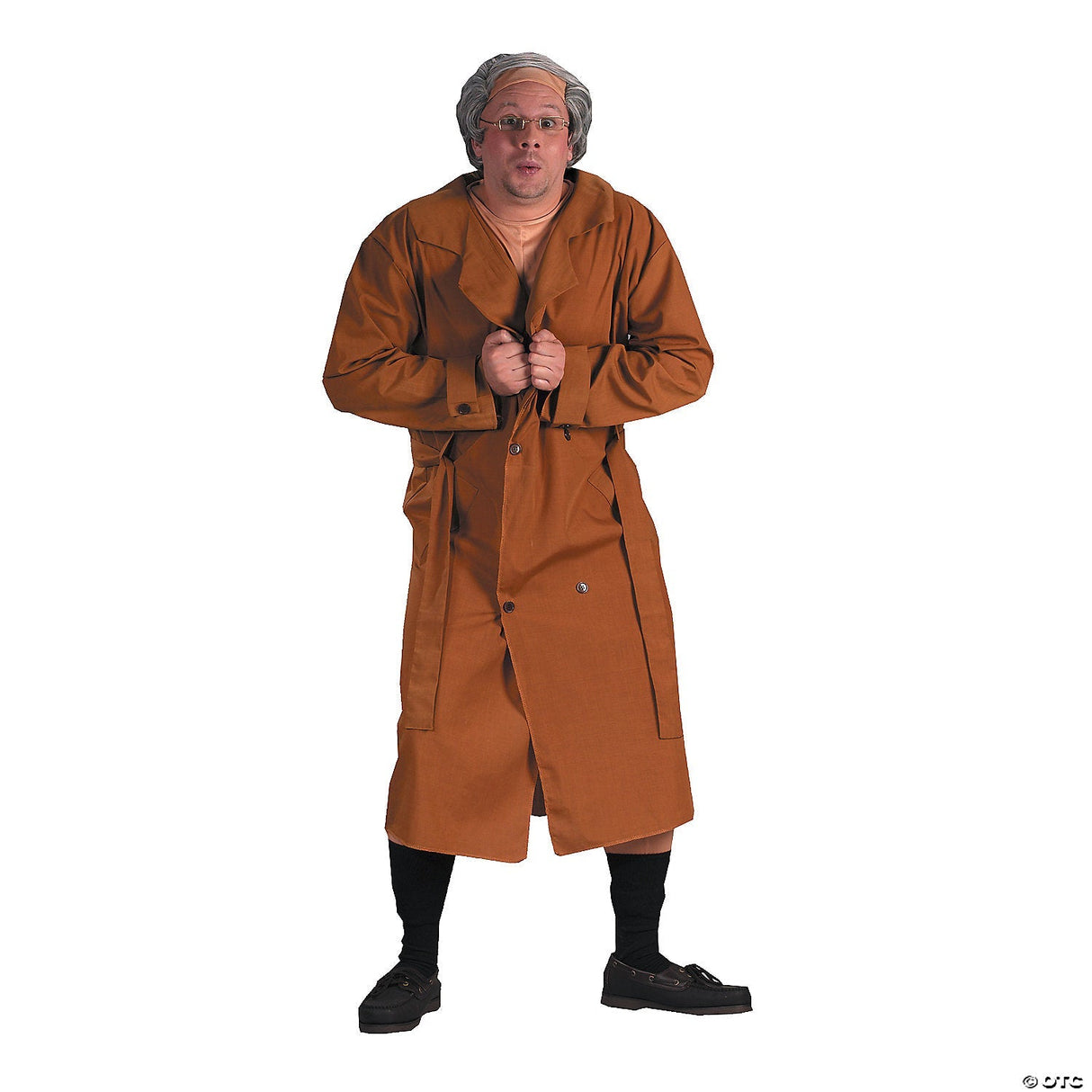 Adult Frank The Flasher Costume – Funny Gag Halloween Party Dress Up Outfit