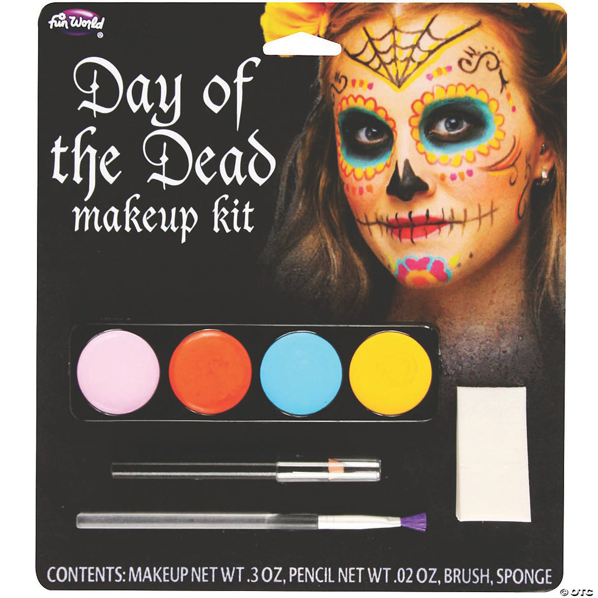 Female Day Of The Dead Makeup Kit