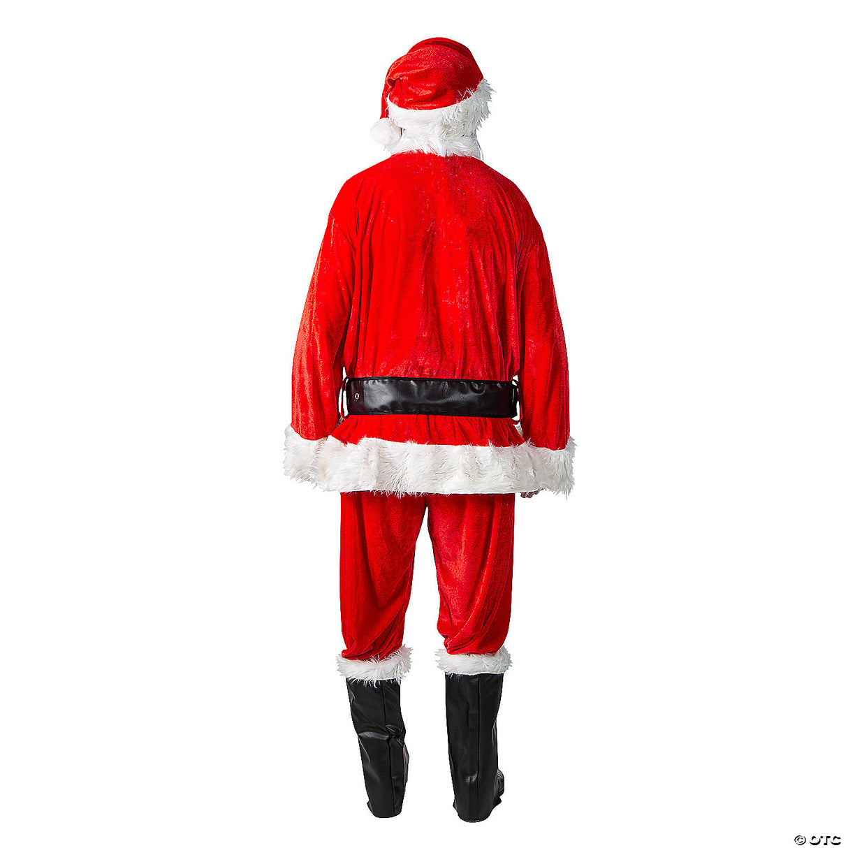 Men's Complete Velour Santa Suit Costume