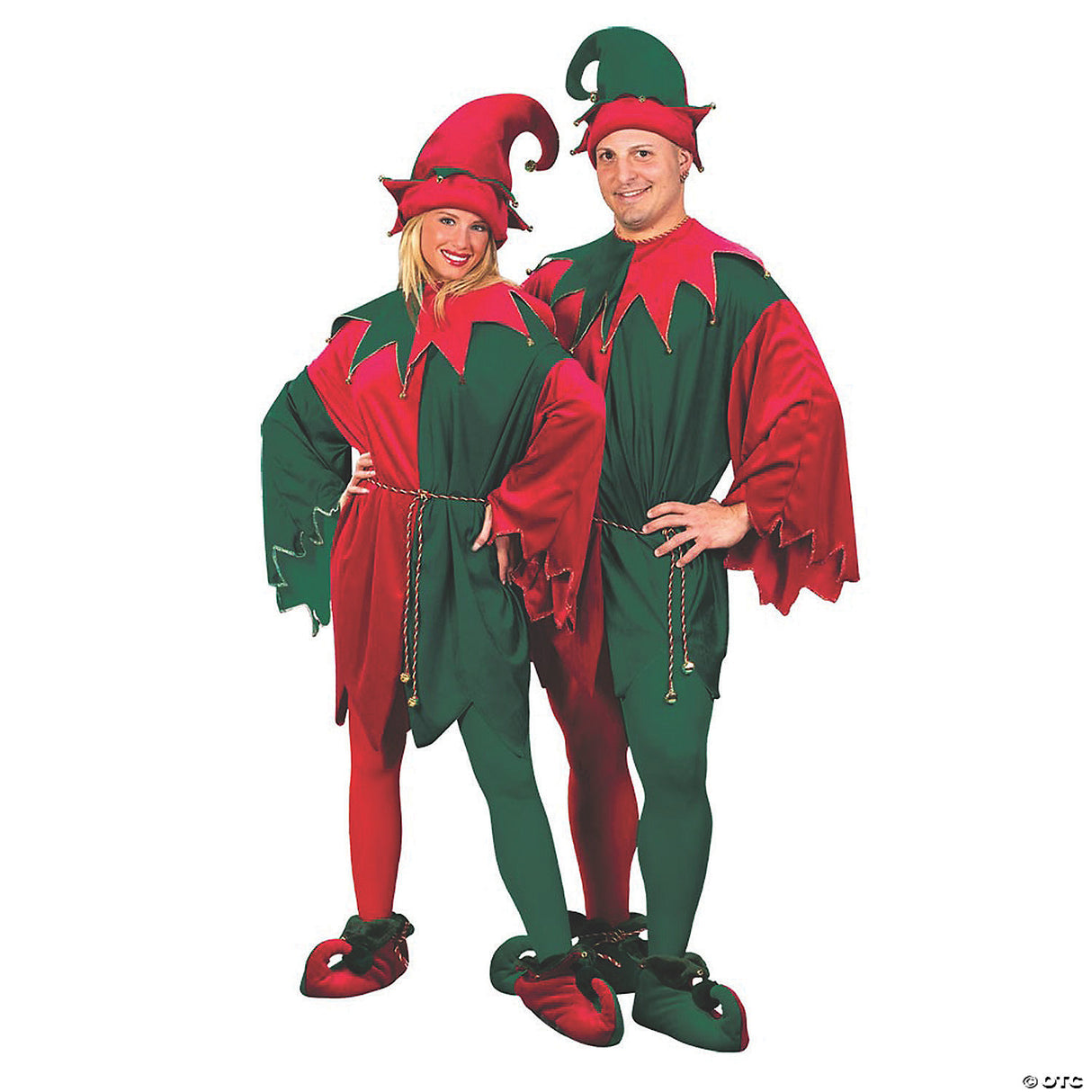 Adult Velvet Elf Costume Set