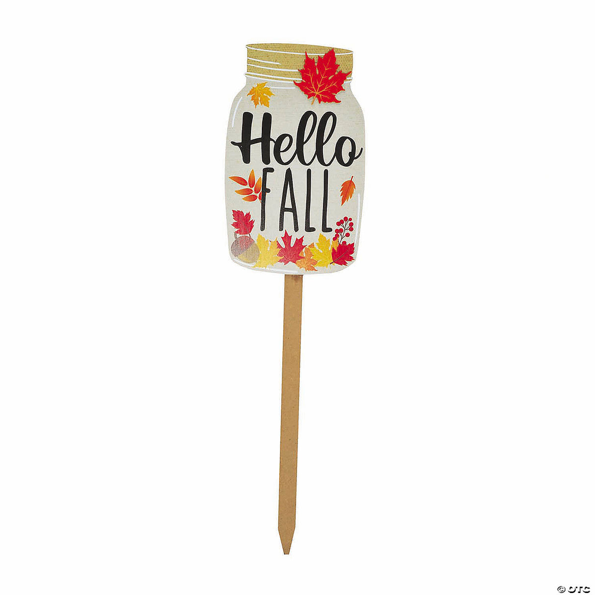 Hello Fall 30"harvest Yrdstake