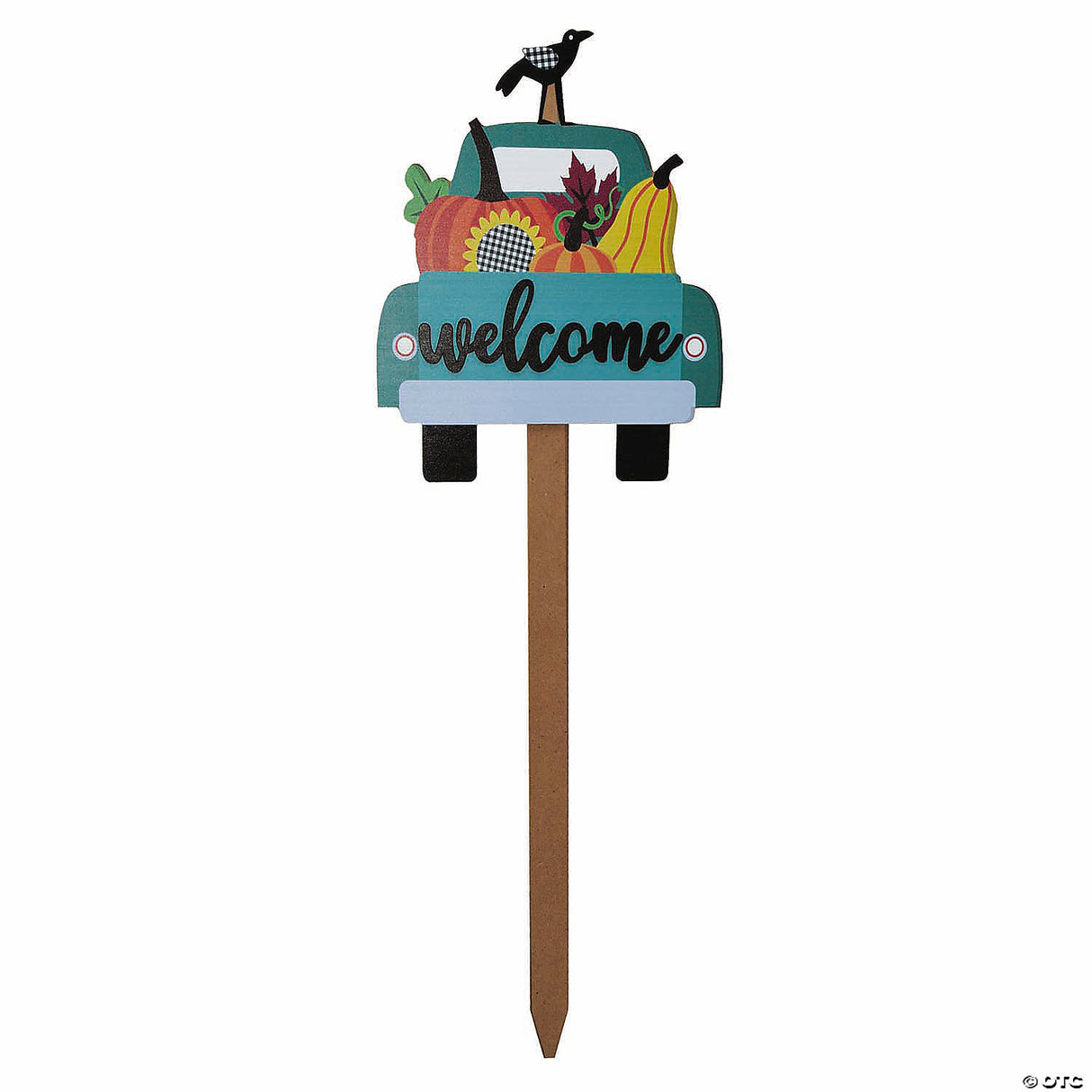 Welcome 30" Harvest Yardstake