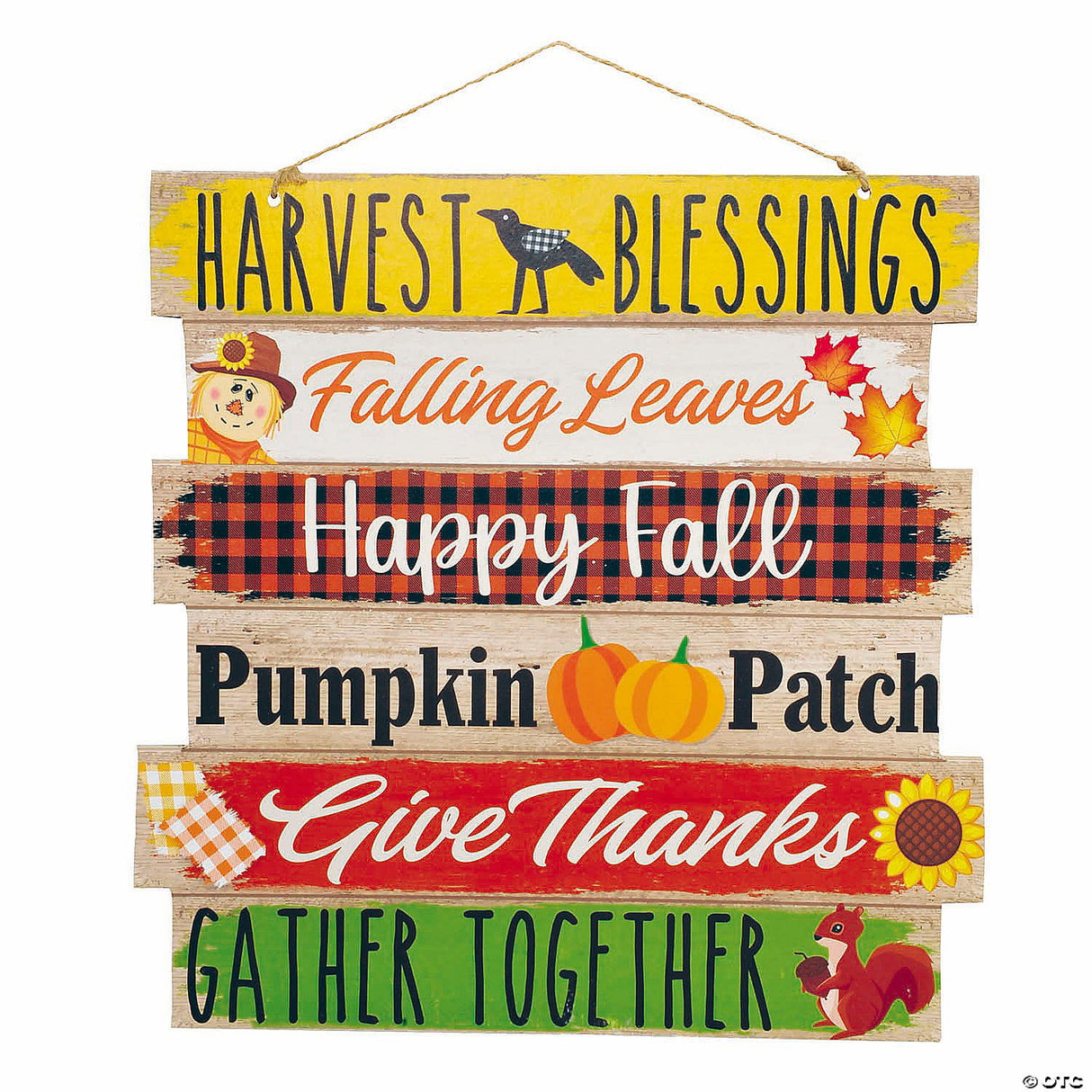 Hrvstblsng Fall Greetings Sign